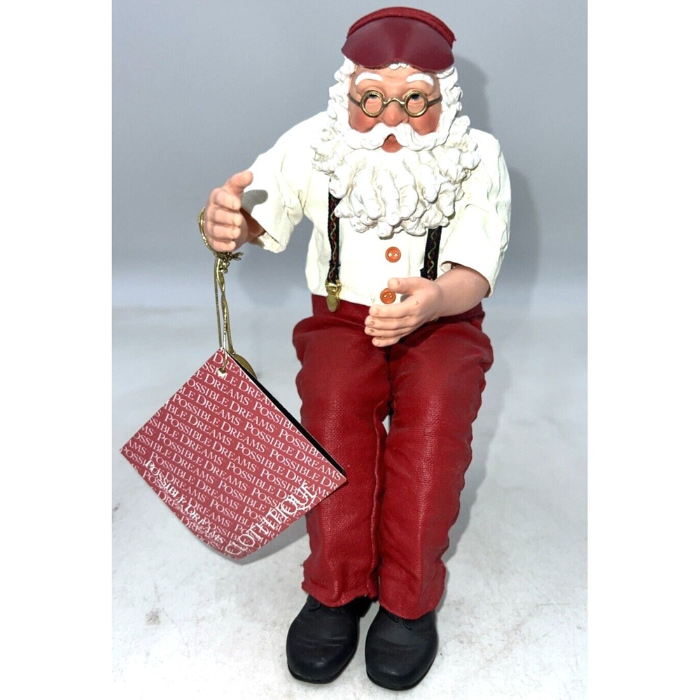 Possible Dreams Clothtique Santa Jolly Jack O Lantern Bob Stebleton NO Pumpkin
